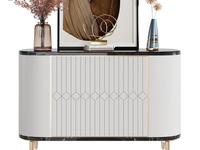 现代轻奢玄关柜、边柜