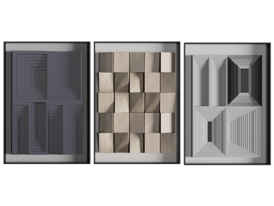 现代立体装饰挂画