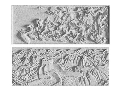 新中式浮雕、装饰挂画