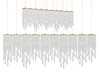 现代冰柱吊坠吊灯