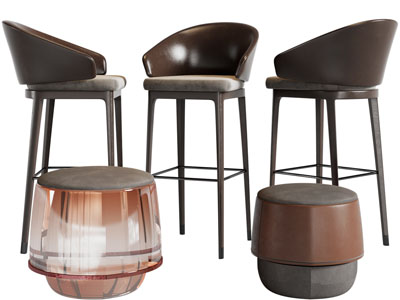 现代吧椅、坐凳