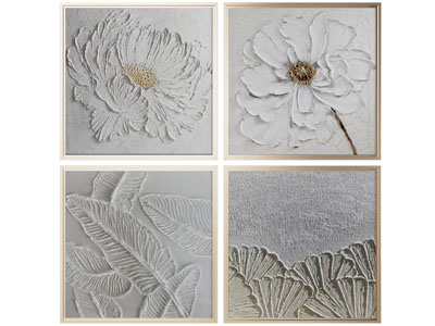 现代花卉装饰挂画