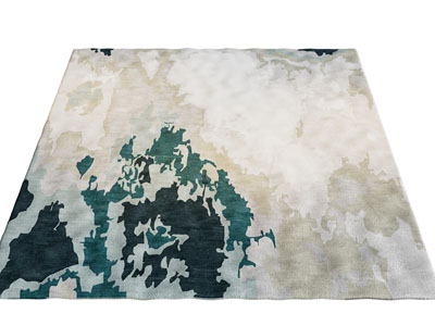 新中式长方形地毯