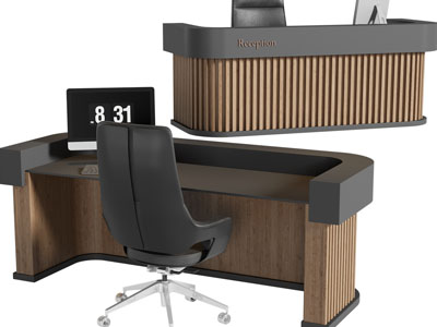 现代前台接待台