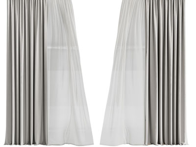 现代窗帘窗纱