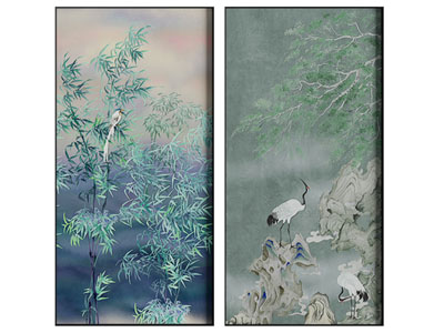 新中式装饰挂画