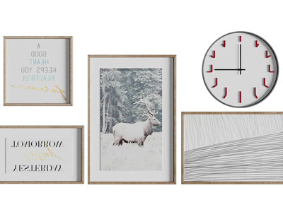 北欧装饰挂画、照片墙