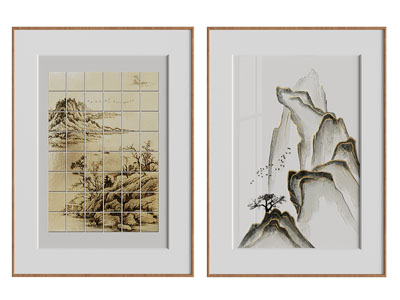 新中式装饰挂画