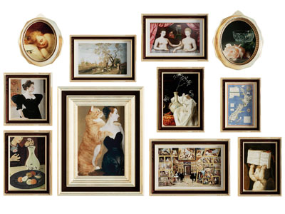 美式装饰挂画、照片墙