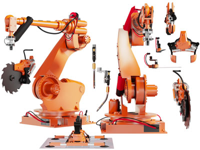 现代智能机械手臂