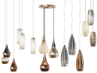 新中式垂线吊灯