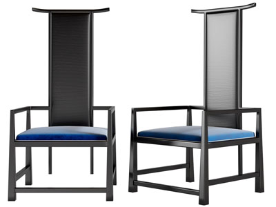 新中式扶手椅子