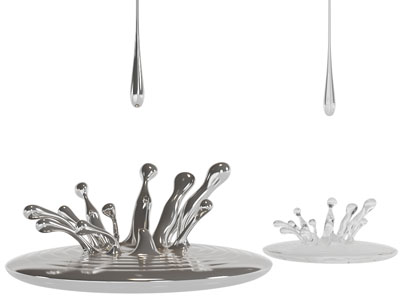 现代水花雕塑雕刻