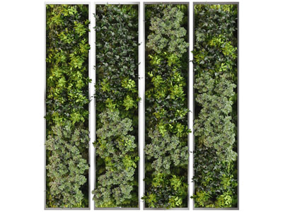 现代长方形植物装饰挂画