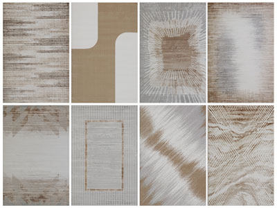 现代长方形地毯