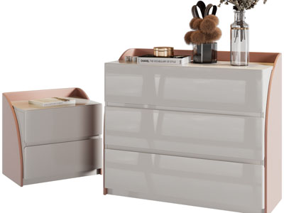 现代边柜、床头柜