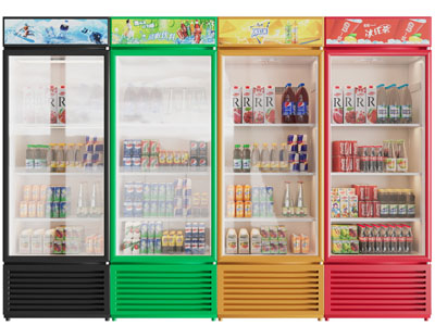 现代商用饮料保鲜柜、冷饮柜、冰箱
