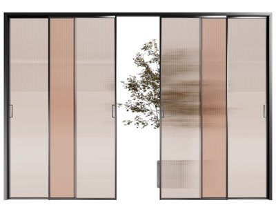 现代长虹玻璃推拉门