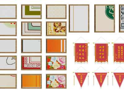 现代荣誉背景墙