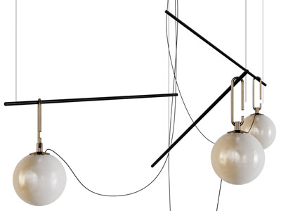 现代装饰球形灯罩的吊灯