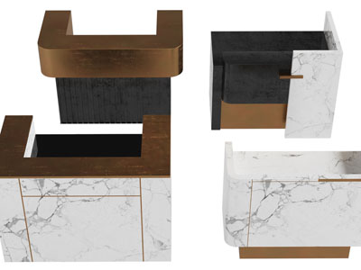 现代前台接待台