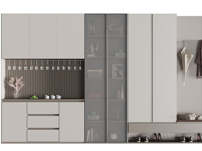 现代酒柜组合装饰鞋柜