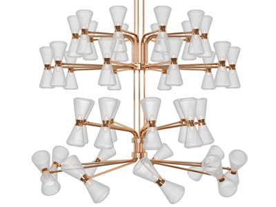 现代轻奢玻璃吊灯