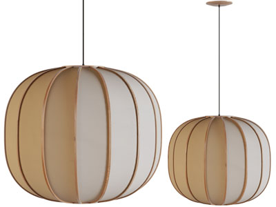 新中式灯笼造的吊灯