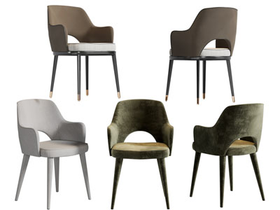 现代休闲椅子、餐椅