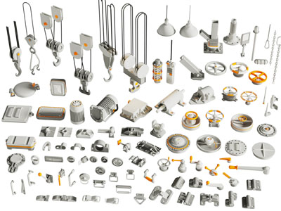 现代机械零部件