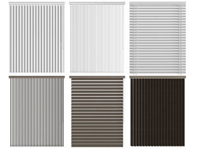 现代百叶窗帘、拉帘