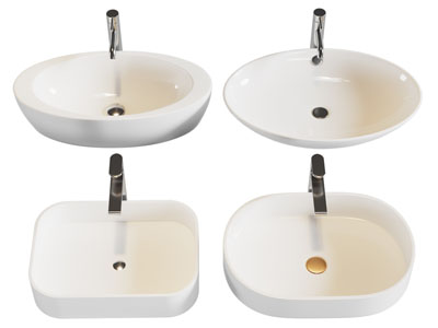 现代陶瓷洗手盆