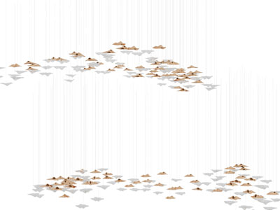 新中式垂线吊灯