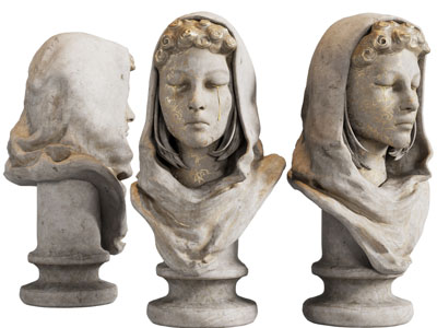 欧式流泪的女人雕塑雕刻