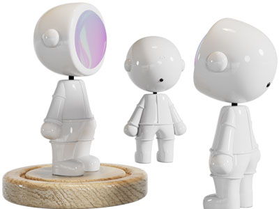 现代卡通娃娃台灯、氛围灯