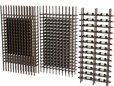 现代金属镂空红酒架