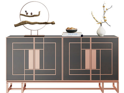 新中式玄关柜、边柜