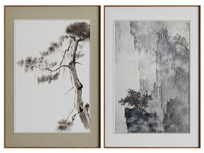 新中式装饰挂画