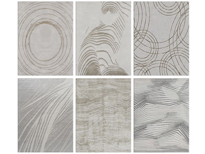 现代长方形地毯