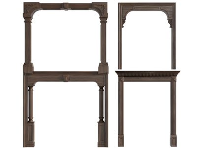 欧式垭口、门洞3d模型 欧式垭口、门洞