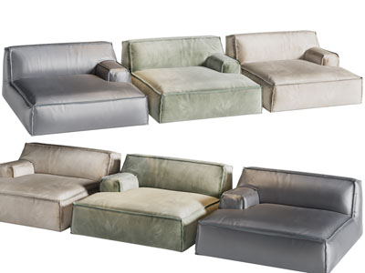 现代布艺懒人沙发