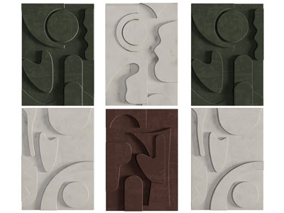 现代立体装饰挂画