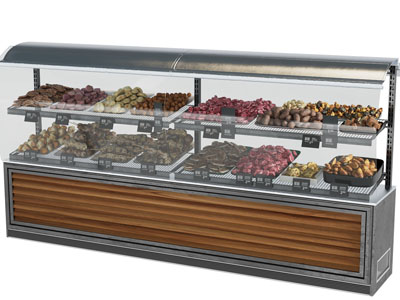 现代食品展示柜