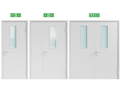 现代楼层过道安全防火门