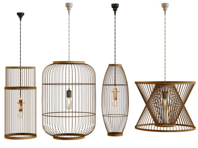 新中式镂空网状吊灯