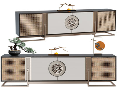 新中式电视柜