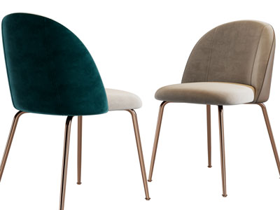 现代轻奢休闲椅子、餐椅