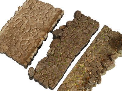 现代户外石头路