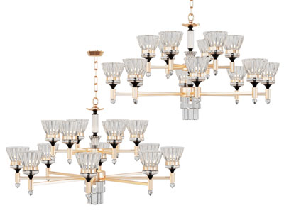 现代花朵灯罩吊灯