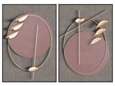 新中式墙饰挂件